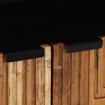 Sideboard 60x33x75 cm Massivholz Akazie
