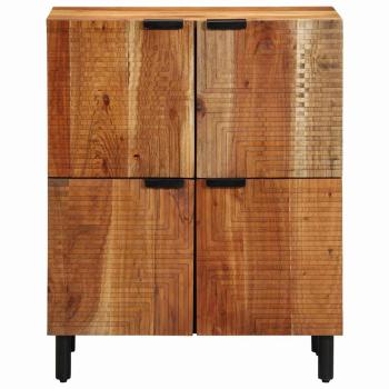 Sideboard 60x33x75 cm Aus massivem Akazienholz
