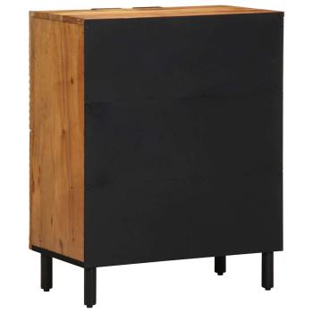 Sideboard 60x33x75 cm Aus massivem Akazienholz