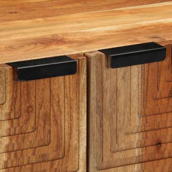 Sideboard 60x33x75 cm Aus massivem Akazienholz