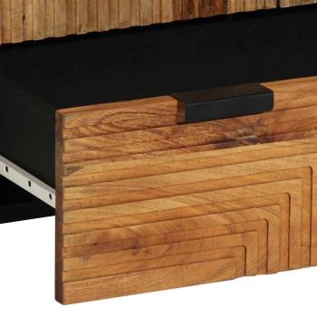 Hochboard 60x33x100 cm Massivholz Akazie
