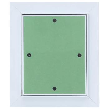 Zugangstafel mit Aluminiumrahmen und Gipskarton 200x250 mm