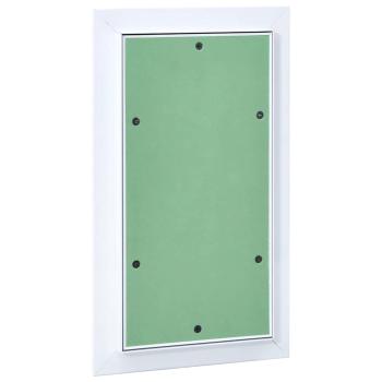 Zugangstür mit Aluminiumrahmen und Gipsplatte 200x400 mm