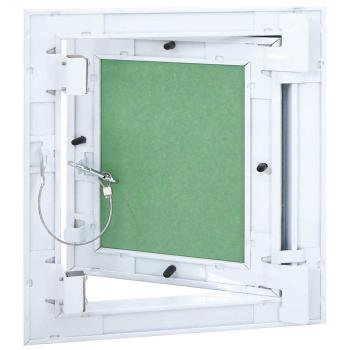 Zugangspanel mit Alurahmen und Gipskarton 250x250 mm