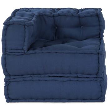 Modularer Pouffe Indigo 70x70x54 aus Stoff