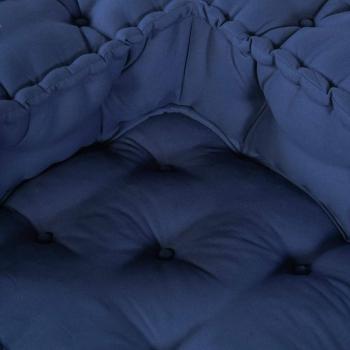 Modularer Pouffe Indigo 70x70x54 aus Stoff