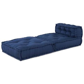 Modular Pouffe Indigo 70x70x54 aus Stoff