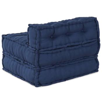 Modular Pouffe Indigo 70x70x54 aus Stoff
