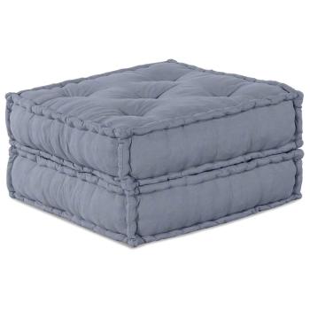 ARDEBO.de - Modularer Pouf Grau 70x70x36 aus Stoff