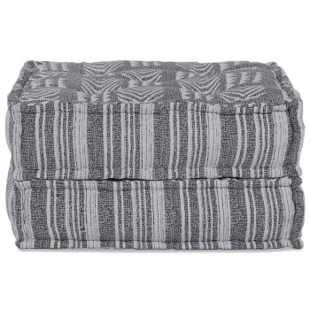 Modularer Pouffe Grau 70x70x36 Stoff