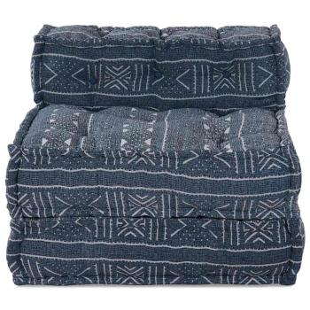 Modularer Pouffe Indigo 70x70x54 aus Stoff
