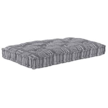 ARDEBO.de - Palettensitzkissen grau 120x80x12 cm aus Stoff