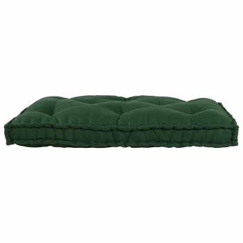 Palettensofa Kissen aus grünem Stoff
