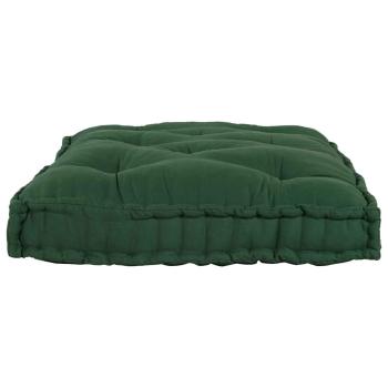 Palettensofa Kissen aus grünem Stoff