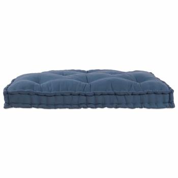 Palettensofa Kissen Blau Stoff
