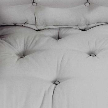 Palettensofa-Kissen mit Arm- und Rückenstütze in Grau