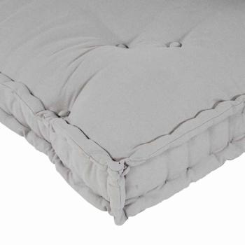 Palettensofa-Kissen mit Arm- und Rückenstütze in Grau