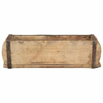 Tabletts 4 Stück 30x15x9 cm Massivholz Wiederverwertet