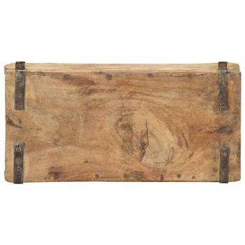 Tabletts 4 Stück 30x15x9 cm Massivholz Wiederverwertet