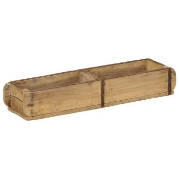 Tabletts 4 Stück 60,5x15x9 cm Massivholz Wiederverwendet
