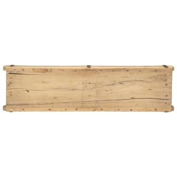 Tabletts 4 Stück 60,5x15x9 cm Massivholz Wiederverwendet