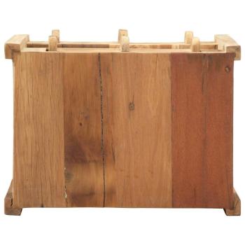 Beistelltisch 43x32x46 cm aus recyceltem Holz