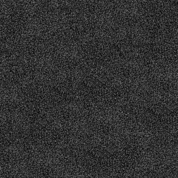 Shaggy-Teppich mit Latexrücken Dunkelgrau ø120 cm