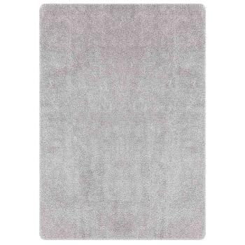 Shaggy Teppich mit Latexrücken Grau 240x340 cm