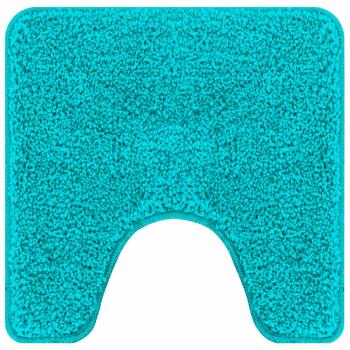 Badematte U-Form Türkis 50x50 cm Polypropylen Rutschfest