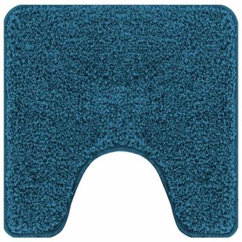 Badematte U-Form Blau 50x50 cm Polypropylen Rutschfest