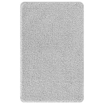 Badematte Rechteckig Grau 50x80 cm Polypropylen Rutschfest