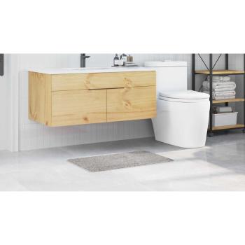 Badematte Rechteckig Grau 50x80 cm Polypropylen Rutschfest