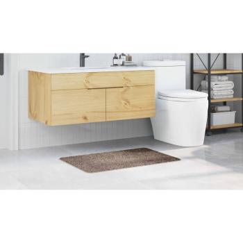 Badematte Rechteckig Braun 60x90 cm Polypropylen Rutschfest