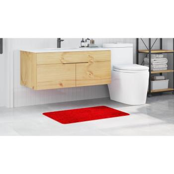 Badematte Rechteckig Rot 60x90 cm Polypropylen Rutschfest