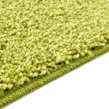 2-teiliges Badteppich-Set Grün Polypropylen Rutschfest