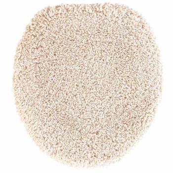 3-teiliges Badteppich-Set Creme Polypropylen Rutschfest