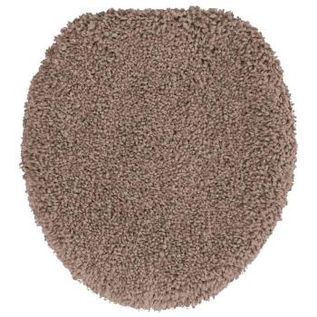 3-teiliges Badteppich-Set Braun Polypropylen Rutschfest