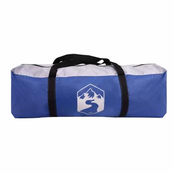 Poolzelt Azure Blau 366 x 305 x 231 cm Polyester und Fiberglas