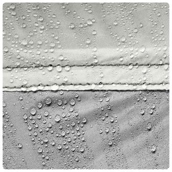 ARDEBO.de - Camping-Mückennetz mit Tür Grau für 6 Personen Wasserdicht