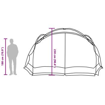 Camping-Moskito-Netz mit Türen Blau für 10 Personen wasserdicht