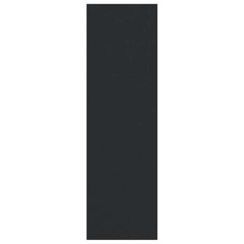 waschbare Fußmatte schwarz 120x400 cm