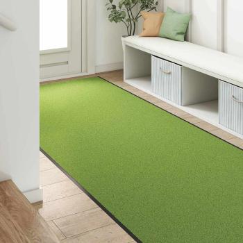 Fußmatte waschbar grün 120x350 cm