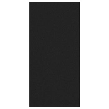 Rechteckige Türmatte Schwarz 120x250 cm