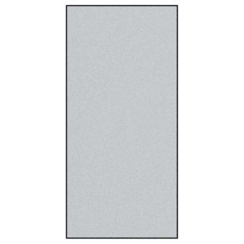 rechteckige Türmatte grau 120x250 cm