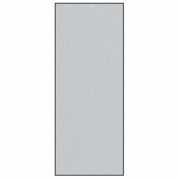 Fußmatte rechteckig grau 120x300 cm