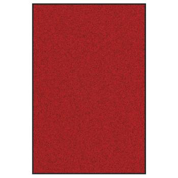 rechteckige Türmatte rot 120x180 cm