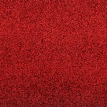 Fußmatte Rot und Schwarz 120 x 180 cm 100% Polyamid