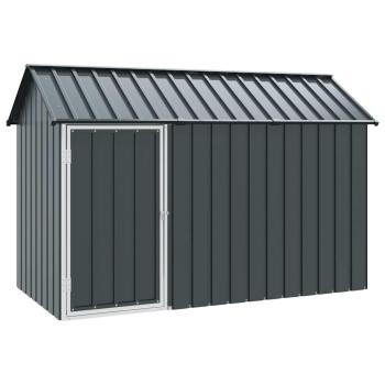 Vogelvoliere Anthrazit 112x215x141 cm Stahl