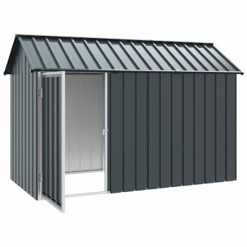 Vogelvoliere Anthrazit 112x215x141 cm Stahl