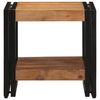 Couchtisch 40x50x38 cm Massivholz Akazie